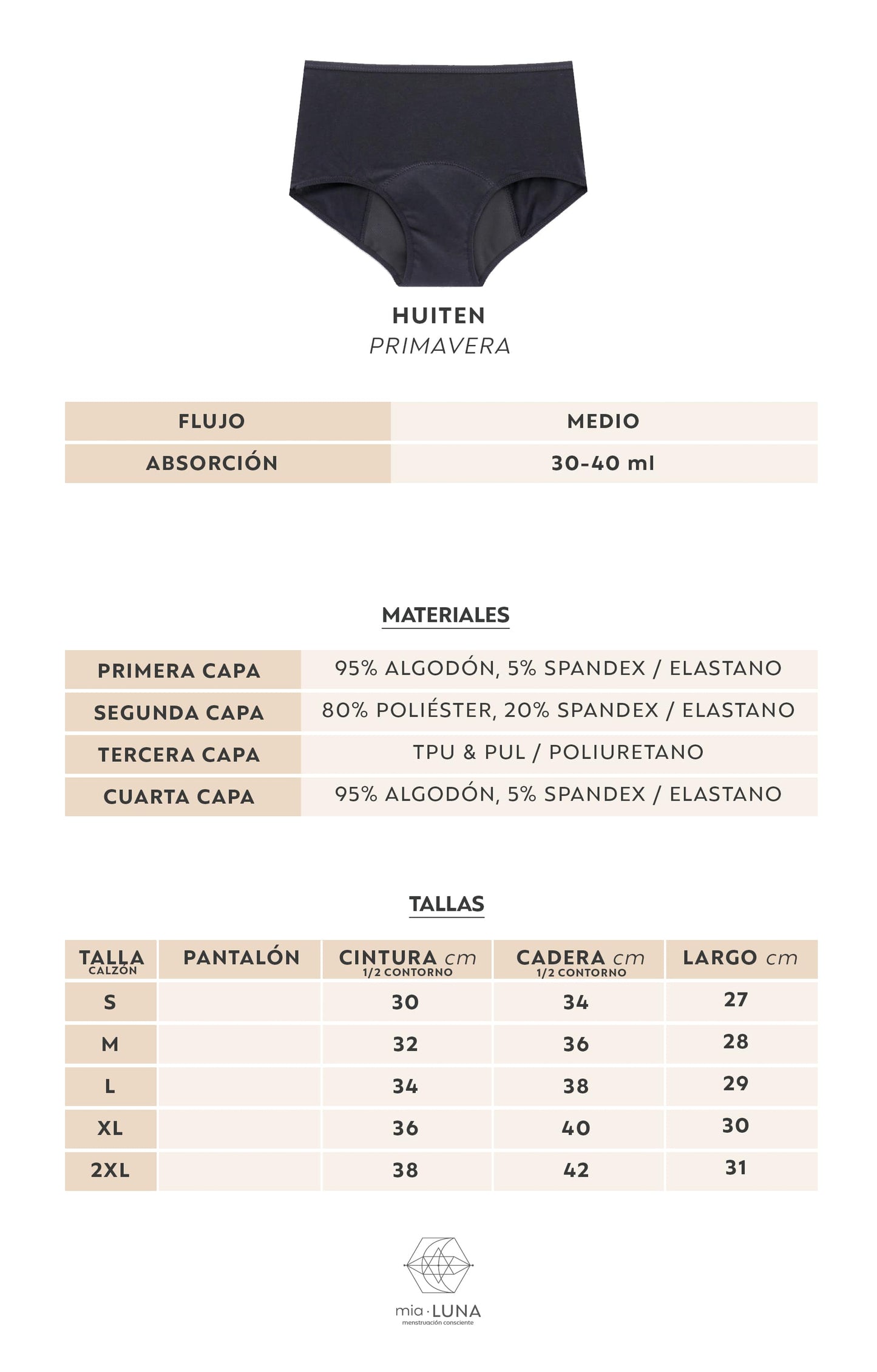 Pack MiaLunita Full 2 Calzones