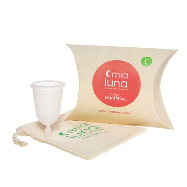 Copa Menstrual MiaLuna Talla L.No incluye caja.